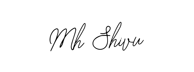 Mh Shivu stylish signature style. Best Handwritten Sign (Bearetta-2O07w) for my name. Handwritten Signature Collection Ideas for my name Mh Shivu. Mh Shivu signature style 12 images and pictures png