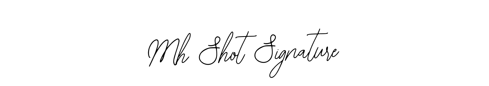Design your own signature with our free online signature maker. With this signature software, you can create a handwritten (Bearetta-2O07w) signature for name Mh Shot Signature. Mh Shot Signature signature style 12 images and pictures png