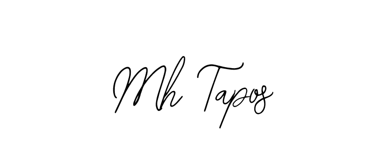 if you are searching for the best signature style for your name Mh Tapos. so please give up your signature search. here we have designed multiple signature styles  using Bearetta-2O07w. Mh Tapos signature style 12 images and pictures png