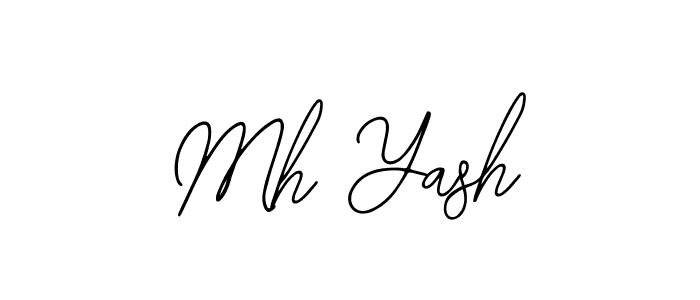How to make Mh Yash signature? Bearetta-2O07w is a professional autograph style. Create handwritten signature for Mh Yash name. Mh Yash signature style 12 images and pictures png