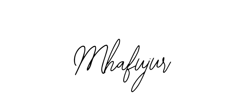 if you are searching for the best signature style for your name Mhafujur. so please give up your signature search. here we have designed multiple signature styles  using Bearetta-2O07w. Mhafujur signature style 12 images and pictures png