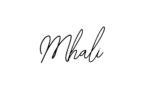 How to make Mhali signature? Bearetta-2O07w is a professional autograph style. Create handwritten signature for Mhali name. Mhali signature style 12 images and pictures png