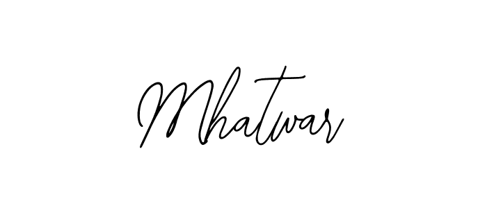 The best way (Bearetta-2O07w) to make a short signature is to pick only two or three words in your name. The name Mhatwar include a total of six letters. For converting this name. Mhatwar signature style 12 images and pictures png