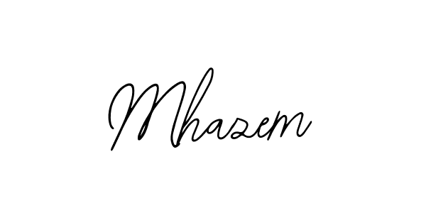 Make a beautiful signature design for name Mhazem. With this signature (Bearetta-2O07w) style, you can create a handwritten signature for free. Mhazem signature style 12 images and pictures png