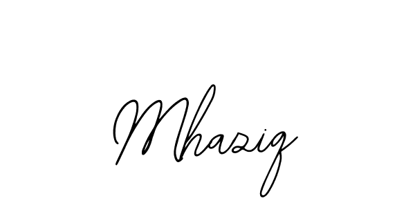 Create a beautiful signature design for name Mhaziq. With this signature (Bearetta-2O07w) fonts, you can make a handwritten signature for free. Mhaziq signature style 12 images and pictures png