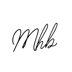 Use a signature maker to create a handwritten signature online. With this signature software, you can design (Bearetta-2O07w) your own signature for name Mhb. Mhb signature style 12 images and pictures png