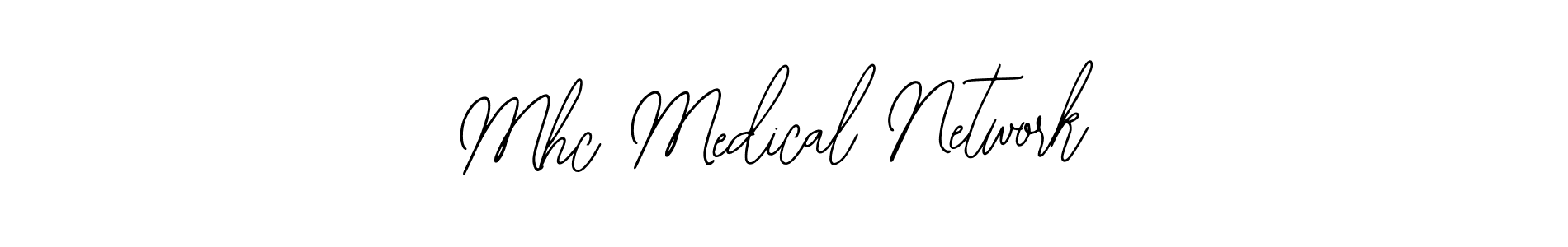 Mhc Medical Network stylish signature style. Best Handwritten Sign (Bearetta-2O07w) for my name. Handwritten Signature Collection Ideas for my name Mhc Medical Network. Mhc Medical Network signature style 12 images and pictures png