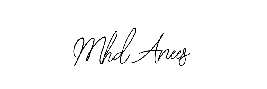 How to Draw Mhd Anees signature style? Bearetta-2O07w is a latest design signature styles for name Mhd Anees. Mhd Anees signature style 12 images and pictures png