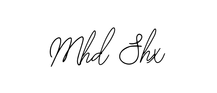 Also we have Mhd Shx name is the best signature style. Create professional handwritten signature collection using Bearetta-2O07w autograph style. Mhd Shx signature style 12 images and pictures png