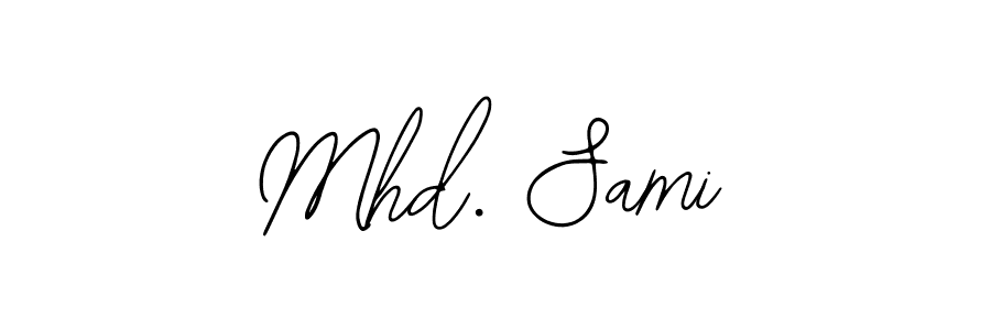 It looks lik you need a new signature style for name Mhd. Sami. Design unique handwritten (Bearetta-2O07w) signature with our free signature maker in just a few clicks. Mhd. Sami signature style 12 images and pictures png