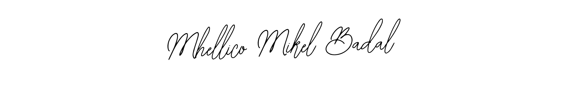 Once you've used our free online signature maker to create your best signature Bearetta-2O07w style, it's time to enjoy all of the benefits that Mhellico Mikel Badal name signing documents. Mhellico Mikel Badal signature style 12 images and pictures png