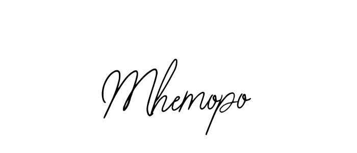 Use a signature maker to create a handwritten signature online. With this signature software, you can design (Bearetta-2O07w) your own signature for name Mhemopo. Mhemopo signature style 12 images and pictures png