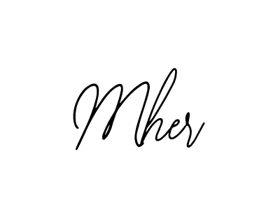 How to Draw Mher signature style? Bearetta-2O07w is a latest design signature styles for name Mher. Mher signature style 12 images and pictures png