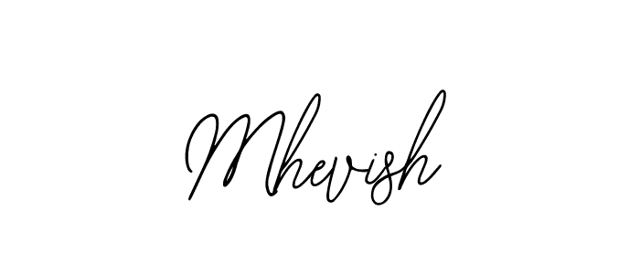 Design your own signature with our free online signature maker. With this signature software, you can create a handwritten (Bearetta-2O07w) signature for name Mhevish. Mhevish signature style 12 images and pictures png