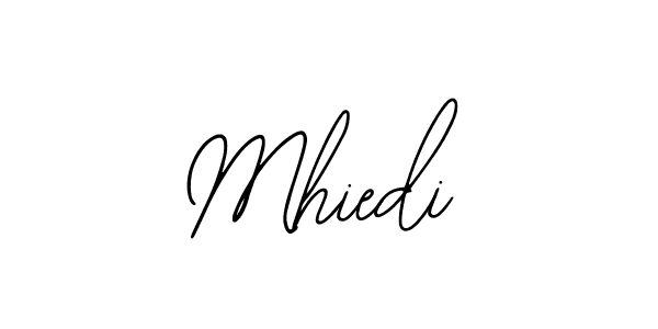 Make a beautiful signature design for name Mhiedi. With this signature (Bearetta-2O07w) style, you can create a handwritten signature for free. Mhiedi signature style 12 images and pictures png