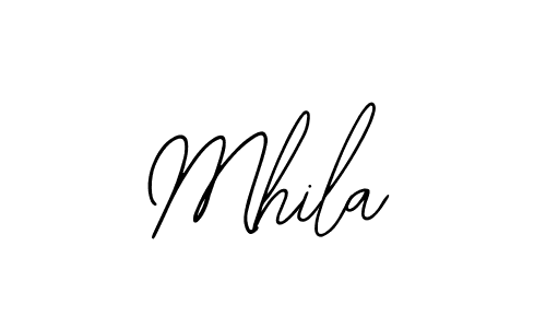 Also we have Mhila name is the best signature style. Create professional handwritten signature collection using Bearetta-2O07w autograph style. Mhila signature style 12 images and pictures png