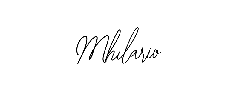 How to Draw Mhilario signature style? Bearetta-2O07w is a latest design signature styles for name Mhilario. Mhilario signature style 12 images and pictures png