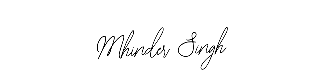 Mhinder Singh stylish signature style. Best Handwritten Sign (Bearetta-2O07w) for my name. Handwritten Signature Collection Ideas for my name Mhinder Singh. Mhinder Singh signature style 12 images and pictures png