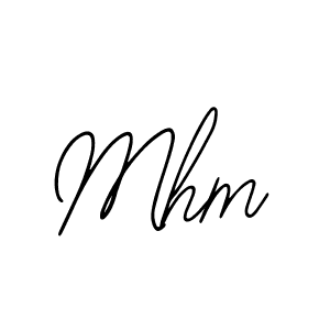 Create a beautiful signature design for name Mhm. With this signature (Bearetta-2O07w) fonts, you can make a handwritten signature for free. Mhm signature style 12 images and pictures png