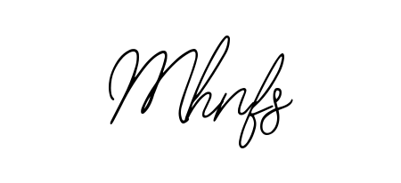 You should practise on your own different ways (Bearetta-2O07w) to write your name (Mhnfs) in signature. Don't let someone else do it for you. Mhnfs signature style 12 images and pictures png