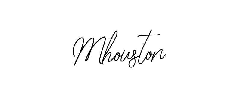 Create a beautiful signature design for name Mhouston. With this signature (Bearetta-2O07w) fonts, you can make a handwritten signature for free. Mhouston signature style 12 images and pictures png