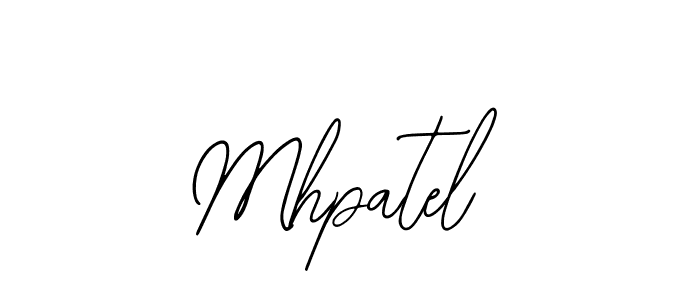 Make a beautiful signature design for name Mhpatel. With this signature (Bearetta-2O07w) style, you can create a handwritten signature for free. Mhpatel signature style 12 images and pictures png