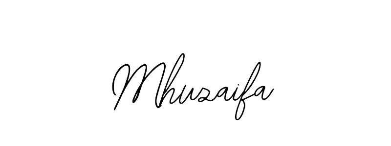 Create a beautiful signature design for name Mhuzaifa. With this signature (Bearetta-2O07w) fonts, you can make a handwritten signature for free. Mhuzaifa signature style 12 images and pictures png