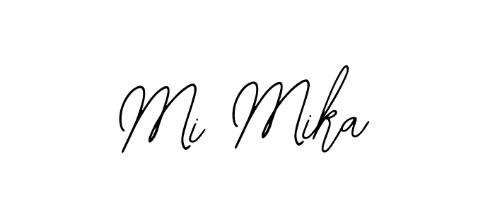 Make a beautiful signature design for name Mi Mika. With this signature (Bearetta-2O07w) style, you can create a handwritten signature for free. Mi Mika signature style 12 images and pictures png