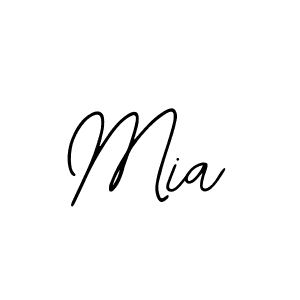 You should practise on your own different ways (Bearetta-2O07w) to write your name (Mia) in signature. don't let someone else do it for you. Mia signature style 12 images and pictures png