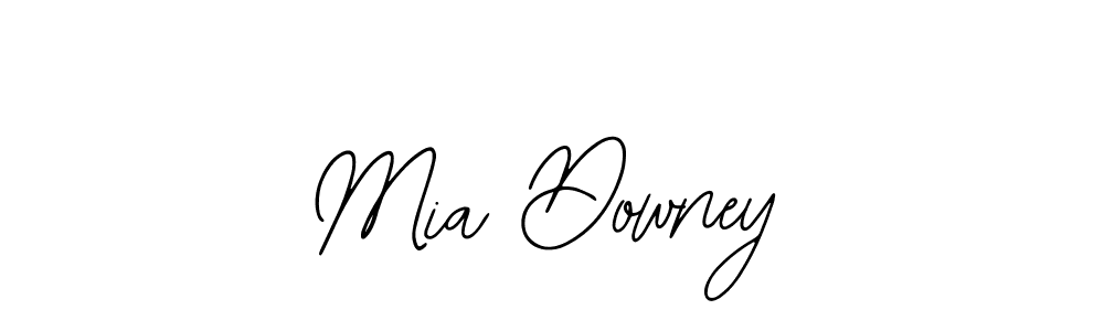 The best way (Bearetta-2O07w) to make a short signature is to pick only two or three words in your name. The name Mia Downey include a total of six letters. For converting this name. Mia Downey signature style 12 images and pictures png