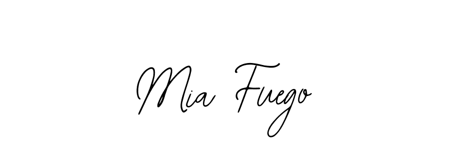 Mia Fuego stylish signature style. Best Handwritten Sign (Bearetta-2O07w) for my name. Handwritten Signature Collection Ideas for my name Mia Fuego. Mia Fuego signature style 12 images and pictures png