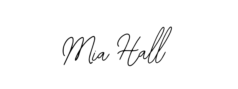 It looks lik you need a new signature style for name Mia Hall. Design unique handwritten (Bearetta-2O07w) signature with our free signature maker in just a few clicks. Mia Hall signature style 12 images and pictures png