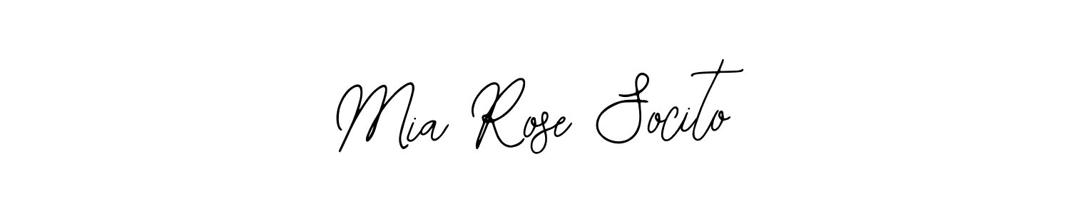 Similarly Bearetta-2O07w is the best handwritten signature design. Signature creator online .You can use it as an online autograph creator for name Mia Rose Socito. Mia Rose Socito signature style 12 images and pictures png