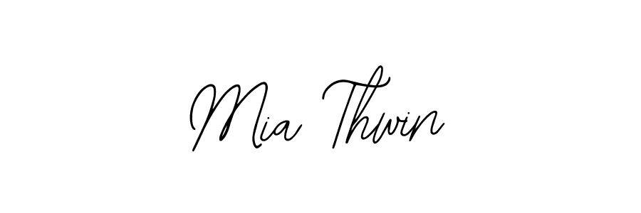 The best way (Bearetta-2O07w) to make a short signature is to pick only two or three words in your name. The name Mia Thwin include a total of six letters. For converting this name. Mia Thwin signature style 12 images and pictures png