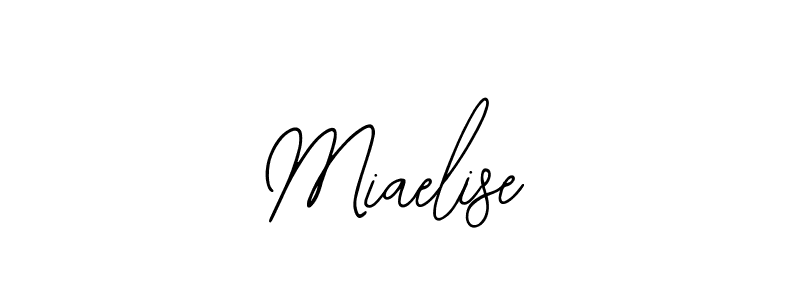 Make a beautiful signature design for name Miaelise. With this signature (Bearetta-2O07w) style, you can create a handwritten signature for free. Miaelise signature style 12 images and pictures png