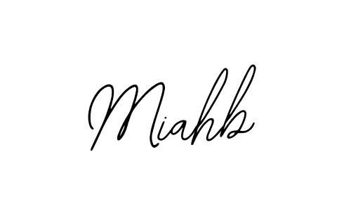 Make a beautiful signature design for name Miahb. With this signature (Bearetta-2O07w) style, you can create a handwritten signature for free. Miahb signature style 12 images and pictures png