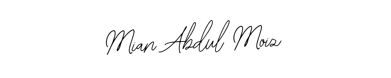 How to make Mian Abdul Moiz signature? Bearetta-2O07w is a professional autograph style. Create handwritten signature for Mian Abdul Moiz name. Mian Abdul Moiz signature style 12 images and pictures png