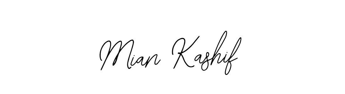 Similarly Bearetta-2O07w is the best handwritten signature design. Signature creator online .You can use it as an online autograph creator for name Mian Kashif. Mian Kashif signature style 12 images and pictures png