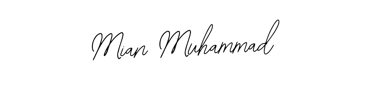 Mian Muhammad stylish signature style. Best Handwritten Sign (Bearetta-2O07w) for my name. Handwritten Signature Collection Ideas for my name Mian Muhammad. Mian Muhammad signature style 12 images and pictures png