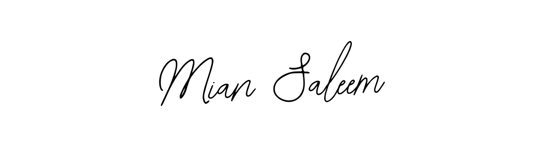 It looks lik you need a new signature style for name Mian Saleem. Design unique handwritten (Bearetta-2O07w) signature with our free signature maker in just a few clicks. Mian Saleem signature style 12 images and pictures png
