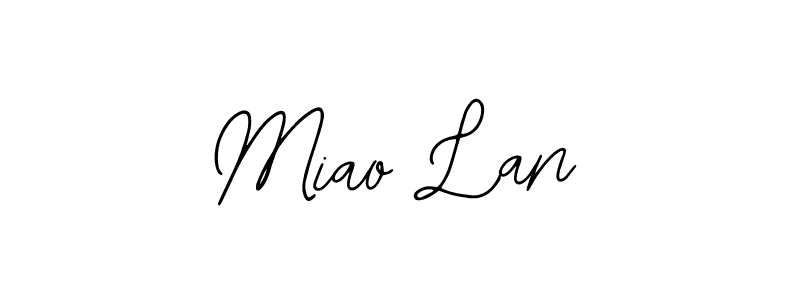 Make a beautiful signature design for name Miao Lan. With this signature (Bearetta-2O07w) style, you can create a handwritten signature for free. Miao Lan signature style 12 images and pictures png