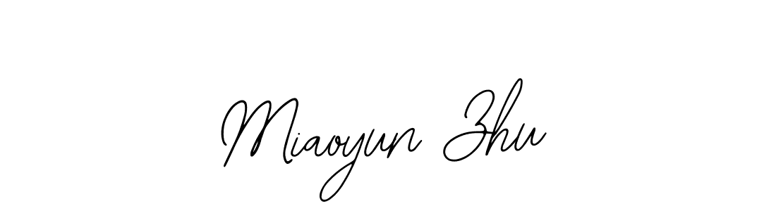 Create a beautiful signature design for name Miaoyun Zhu. With this signature (Bearetta-2O07w) fonts, you can make a handwritten signature for free. Miaoyun Zhu signature style 12 images and pictures png