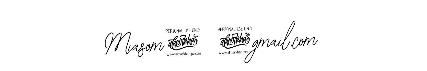 Make a beautiful signature design for name Miasom45@gmail.com. Use this online signature maker to create a handwritten signature for free. Miasom45@gmail.com signature style 12 images and pictures png