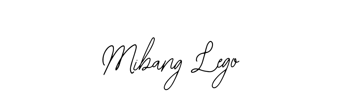 How to make Mibang Lego name signature. Use Bearetta-2O07w style for creating short signs online. This is the latest handwritten sign. Mibang Lego signature style 12 images and pictures png