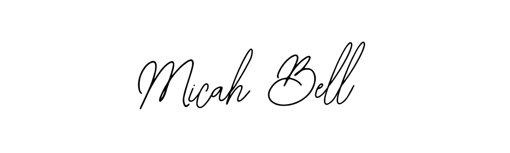 You should practise on your own different ways (Bearetta-2O07w) to write your name (Micah Bell) in signature. don't let someone else do it for you. Micah Bell signature style 12 images and pictures png