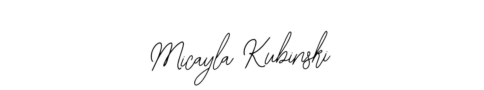 You can use this online signature creator to create a handwritten signature for the name Micayla Kubinski. This is the best online autograph maker. Micayla Kubinski signature style 12 images and pictures png