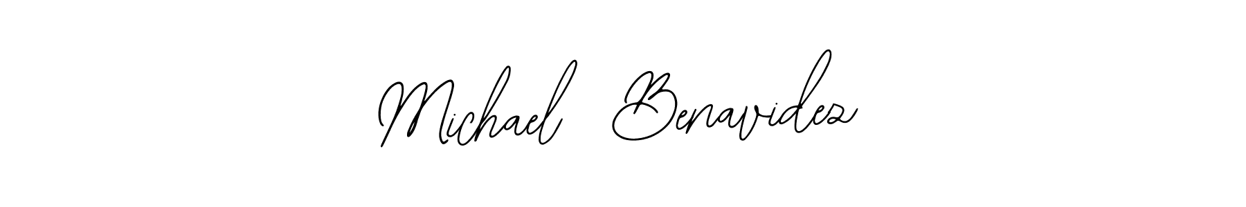 Also You can easily find your signature by using the search form. We will create Michael  Benavidez name handwritten signature images for you free of cost using Bearetta-2O07w sign style. Michael  Benavidez signature style 12 images and pictures png