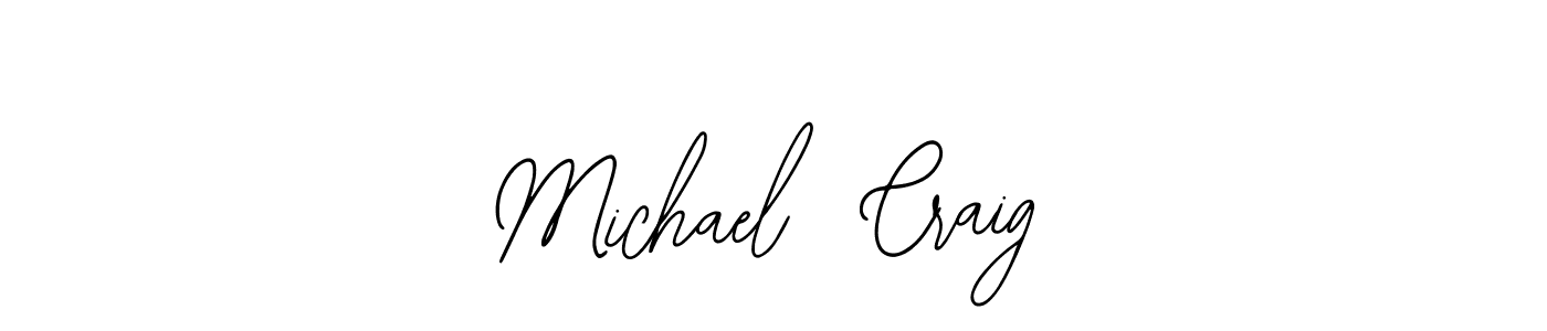 Make a beautiful signature design for name Michael  Craig. Use this online signature maker to create a handwritten signature for free. Michael  Craig signature style 12 images and pictures png