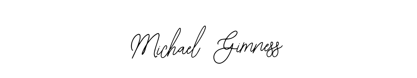 Create a beautiful signature design for name Michael  Gimness. With this signature (Bearetta-2O07w) fonts, you can make a handwritten signature for free. Michael  Gimness signature style 12 images and pictures png