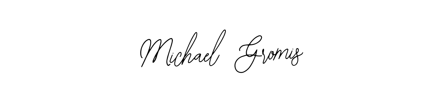Also You can easily find your signature by using the search form. We will create Michael  Gromis name handwritten signature images for you free of cost using Bearetta-2O07w sign style. Michael  Gromis signature style 12 images and pictures png